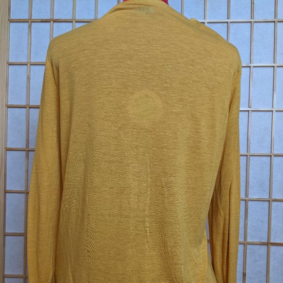Mustard Yellow Cardigan - Picture 2 of 3